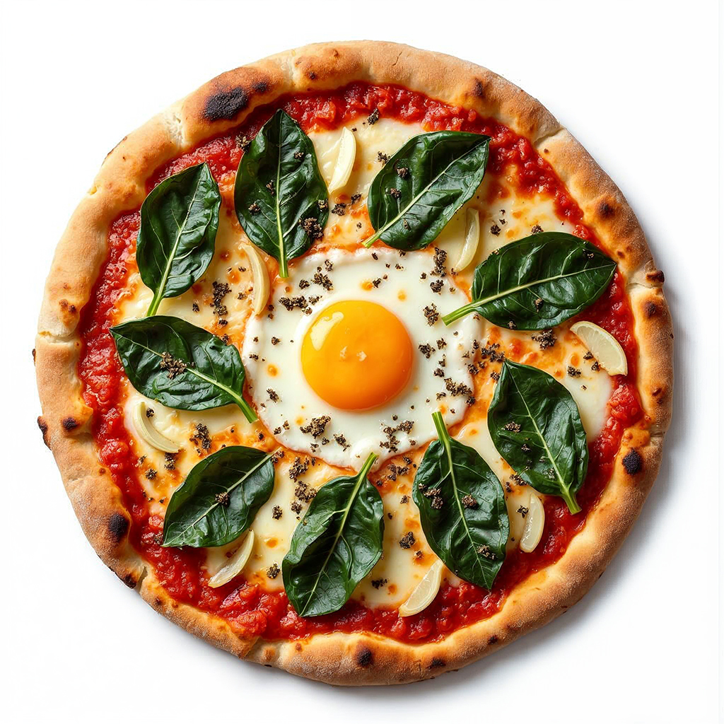 Pizza fiorentina
