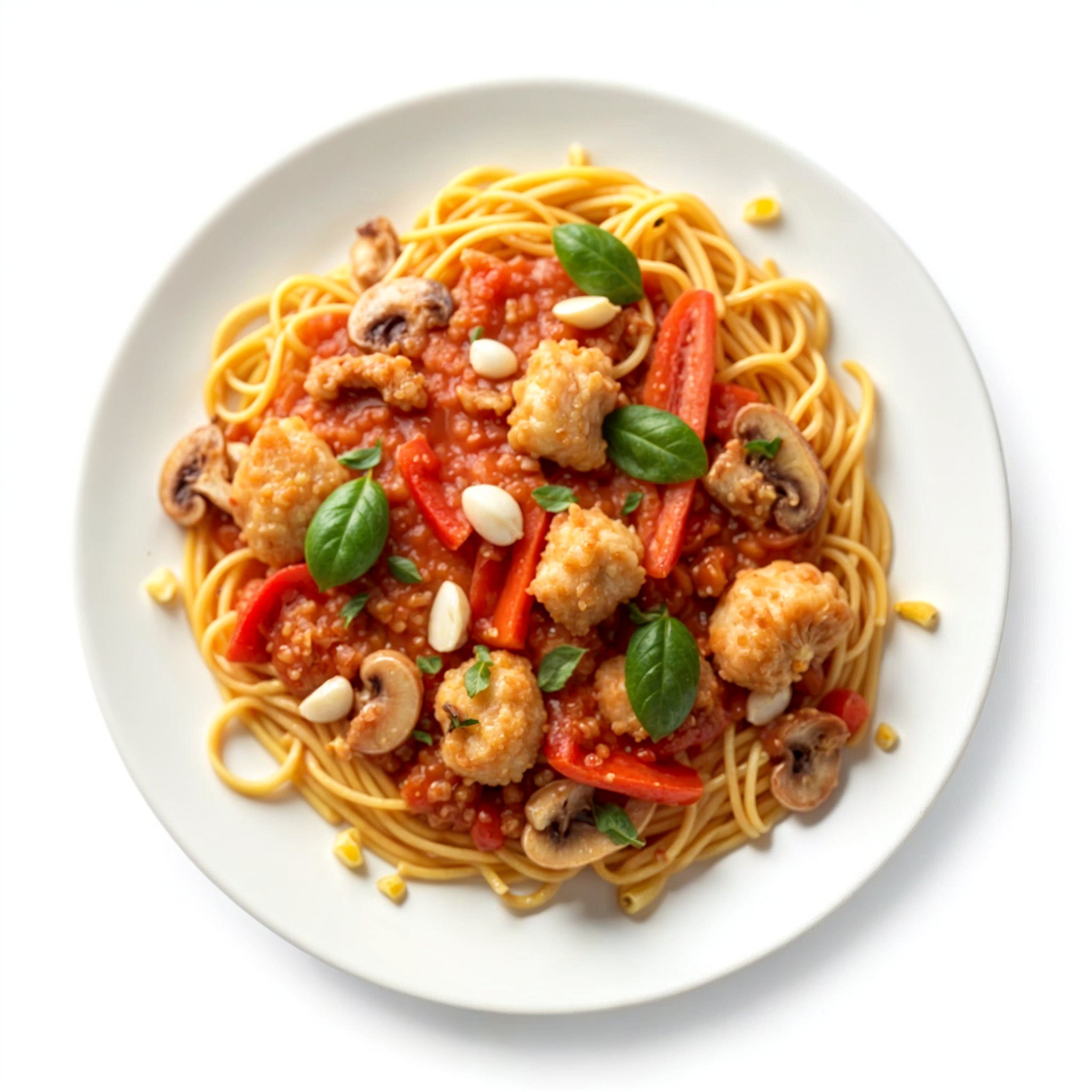 Spaghetti : penne polo