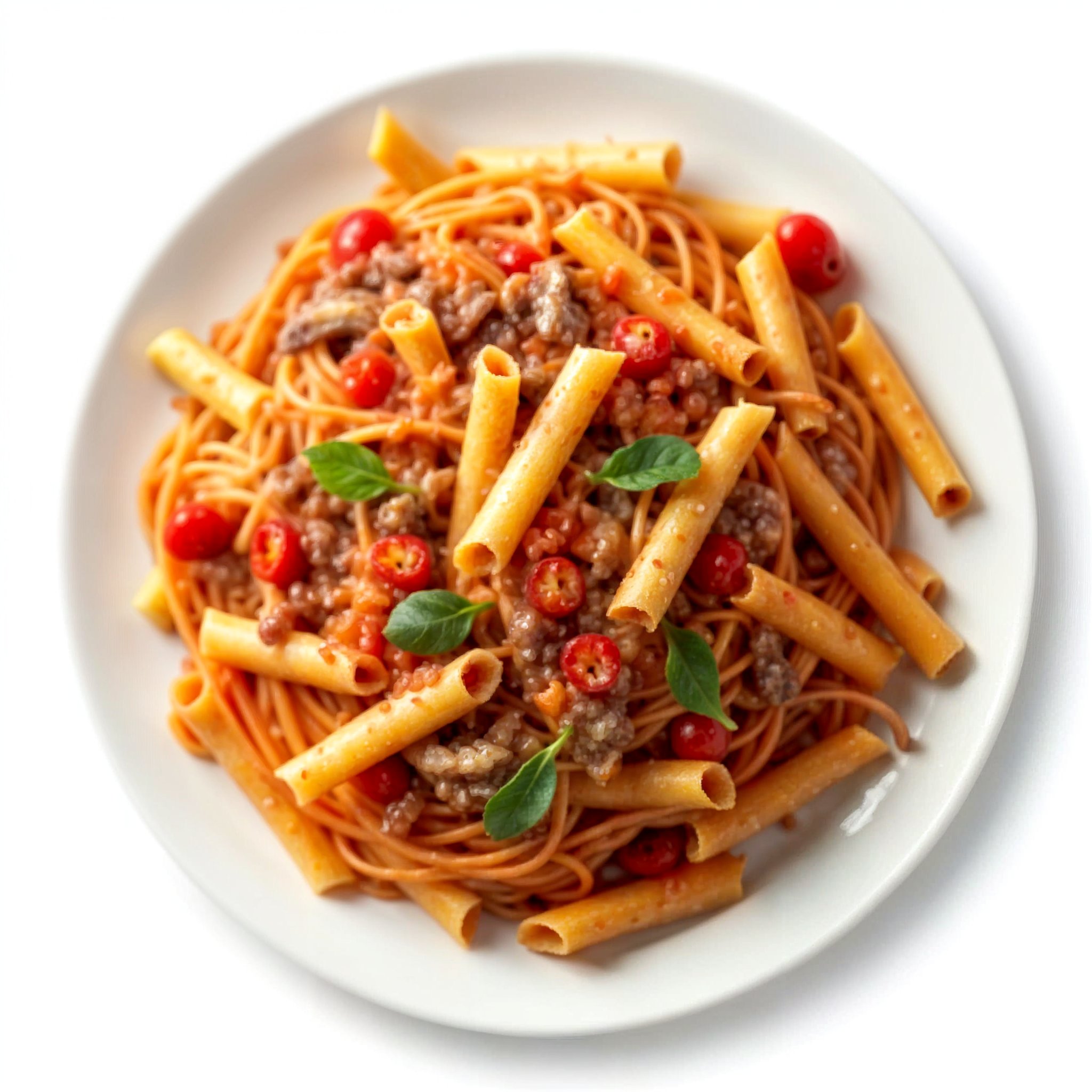 Spaghetti : penne venezia
